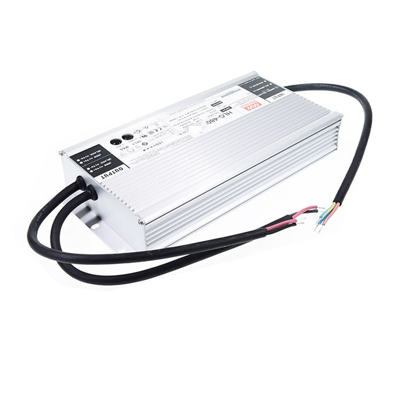 MEAN WELL HLG Series LED Driver 40/60/80/100/120/150/185/240/320/480/600W Dimmable 12V 24V LED Switching Power Supply