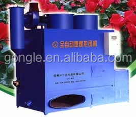 Full automatic coal burning air-heater stove for greenhouse and poultry farm