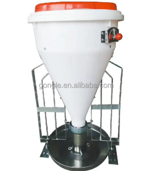 Automatic pig feeder plastic dry wet hog feeder for fattening piggery farm equipment