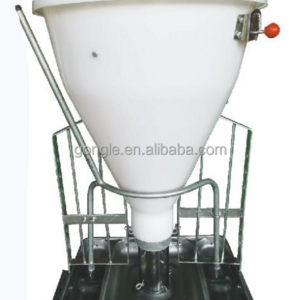 Automatic pig feeder plastic dry wet hog feeder for fattening piggery farm equipment