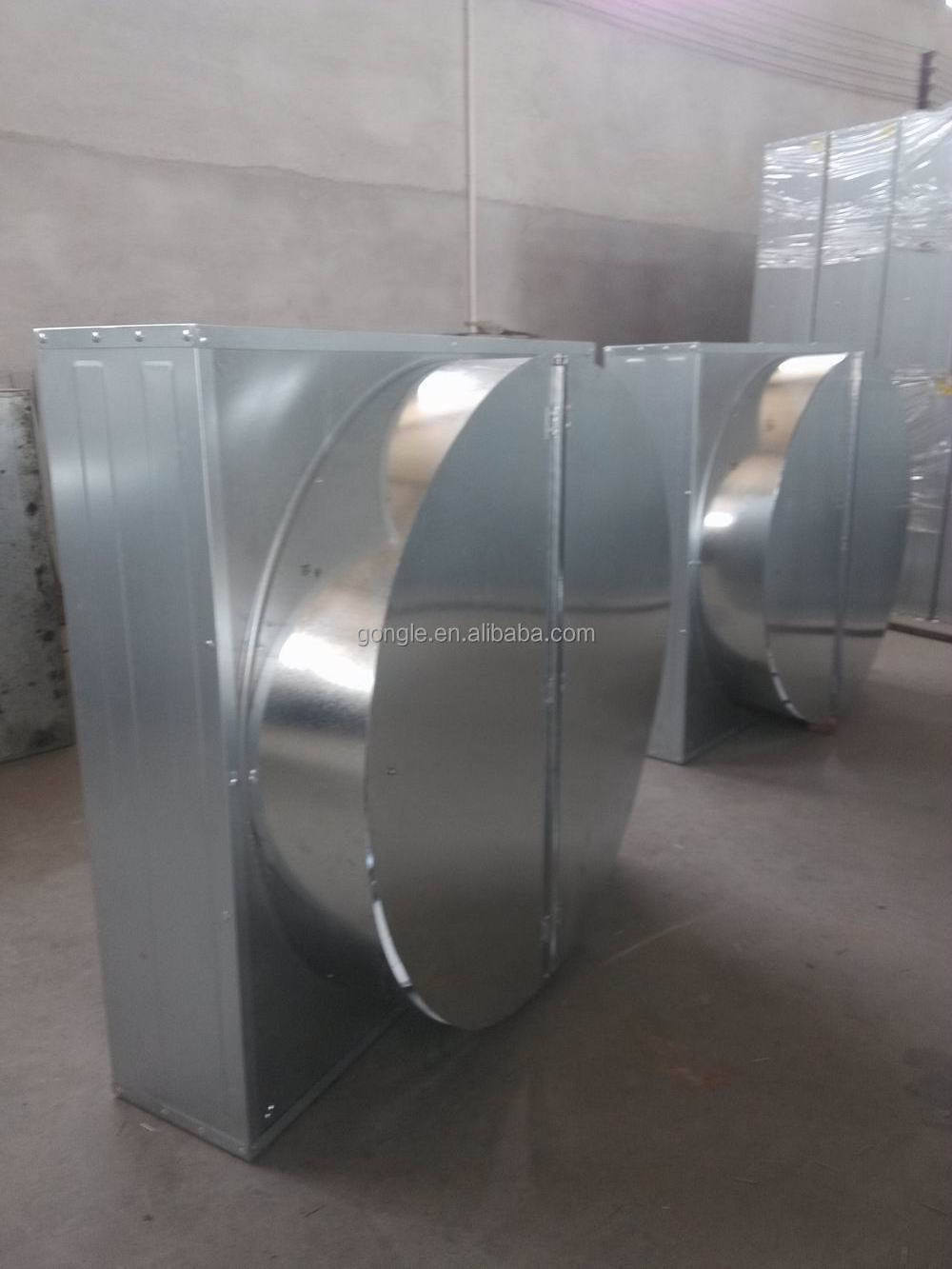 50 inch greenhouse butterfly type exhaust fan with CE poultry used exhaust fan for sale