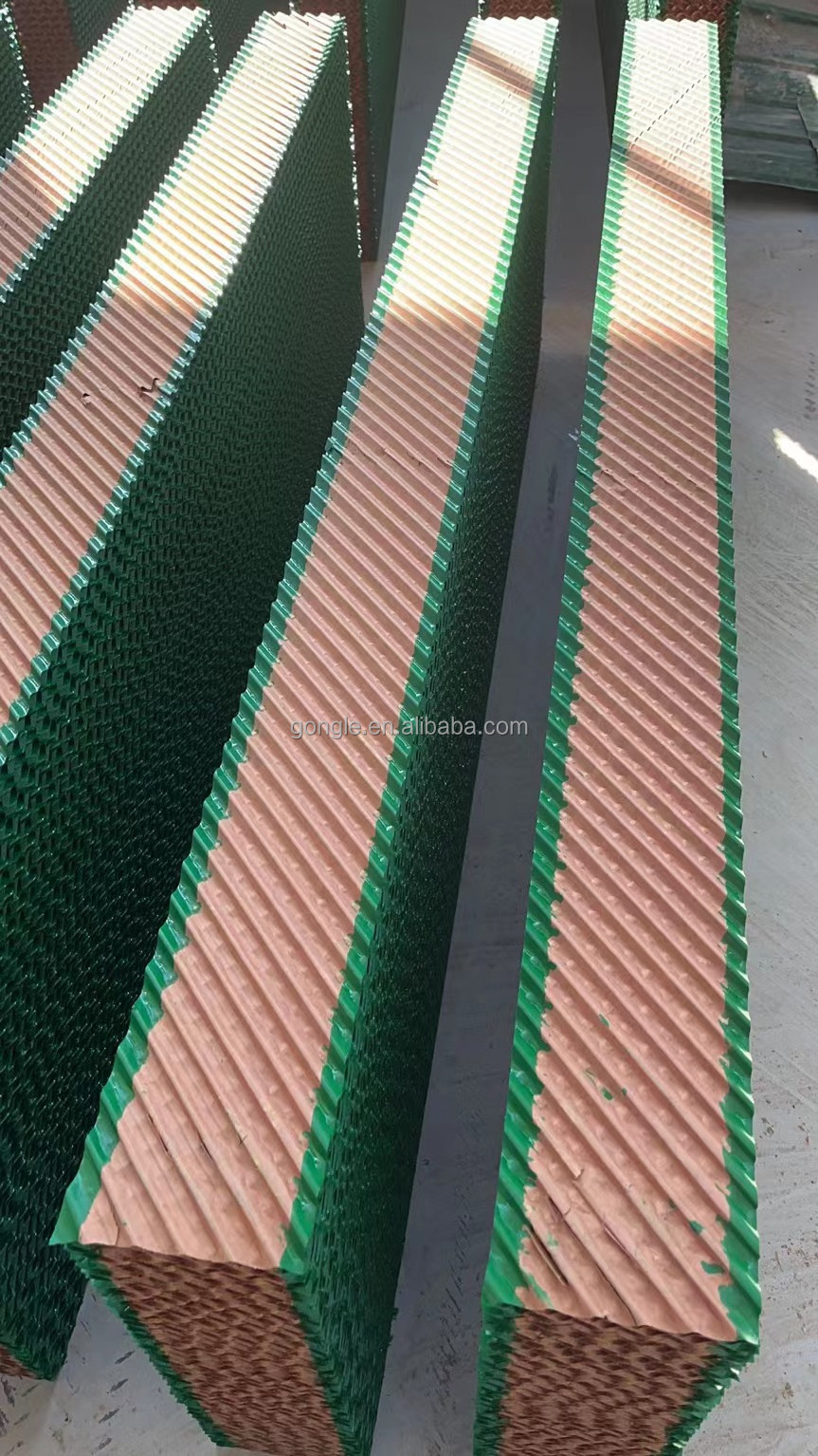 Cooling system greenhouse wet wall cellulose cooling pad chicken nesting pads nest pad for poultry farm