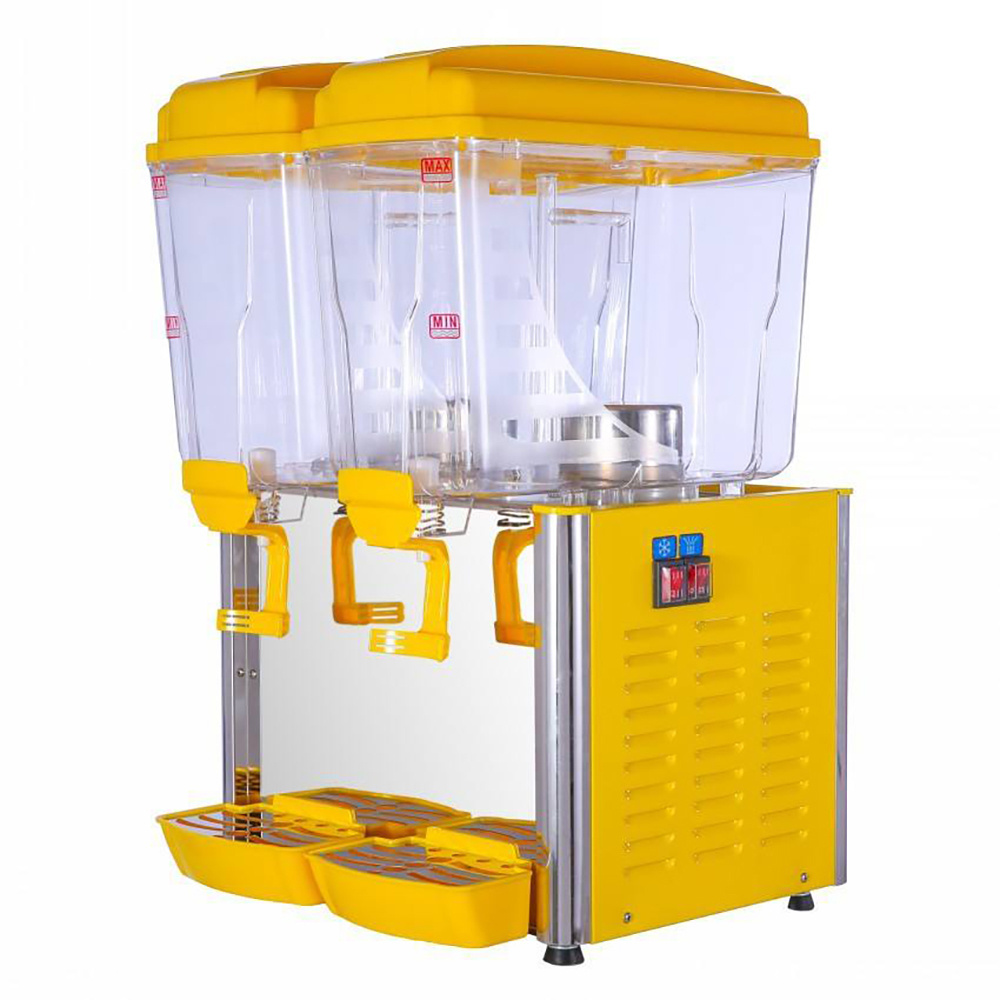 Commercial Cold Drink Dispenser WIth Tap Fruit Juice Dispenser Frozen Drink Making Machine Automatic Slush Machine for sale