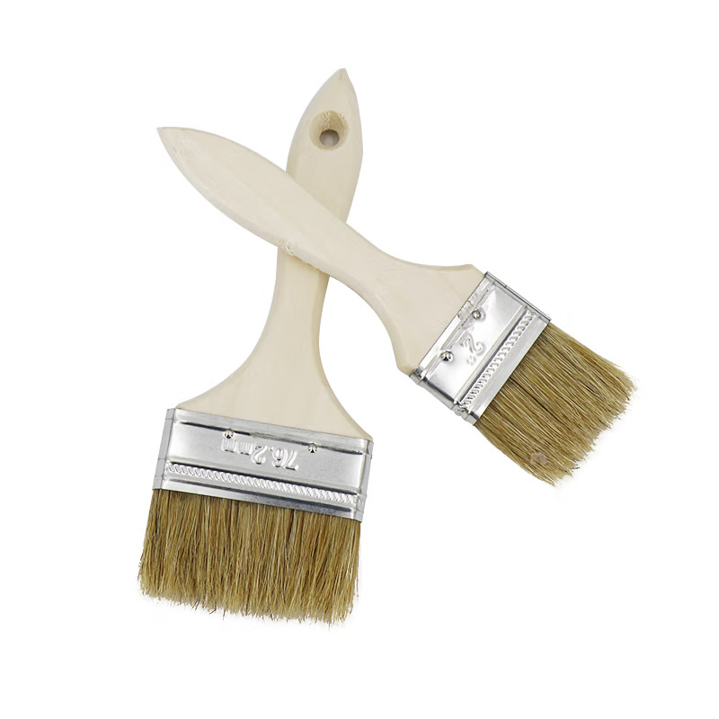 HYSTIC Professional White Natural Wood Graining Tool Chrome Paint Gun Detail Wall Brush High-quality Painting Brush