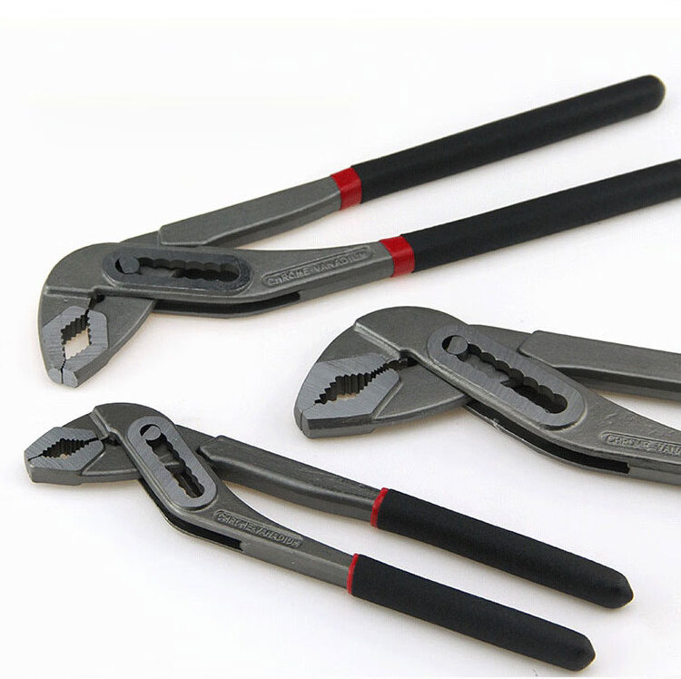 HYSTIC Adjustable Water Pump Pipe Tongue Groove Joint Pliers Multi-function Hand Tool Plumbing Tightening Water Pump Connections