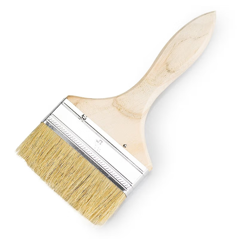 HYSTIC Professional White Natural Wood Graining Tool Chrome Paint Gun Detail Wall Brush High-quality Painting Brush