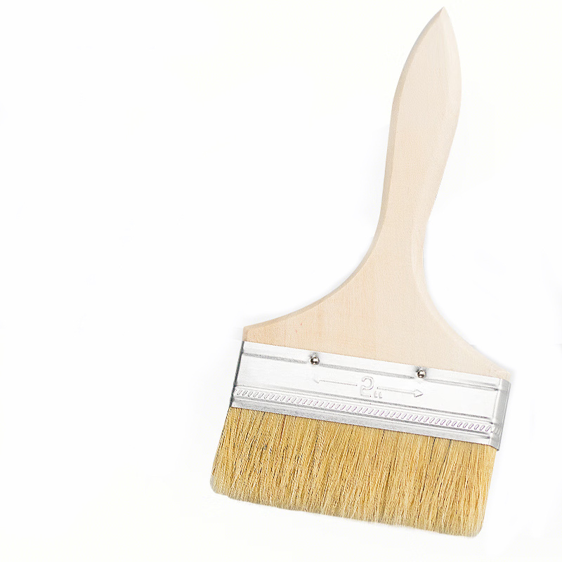 HYSTIC Professional White Natural Wood Graining Tool Chrome Paint Gun Detail Wall Brush High-quality Painting Brush