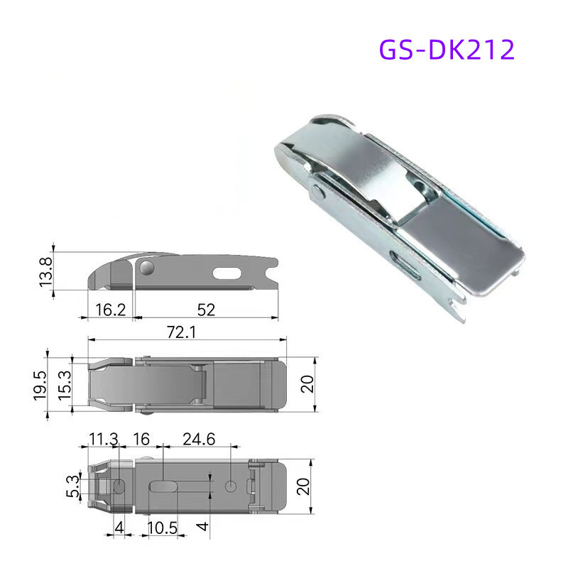 Adjustable Stainless Steel  toggle clip clamp Toggle Case Catch Latches Box Chest Latches Draw Catches