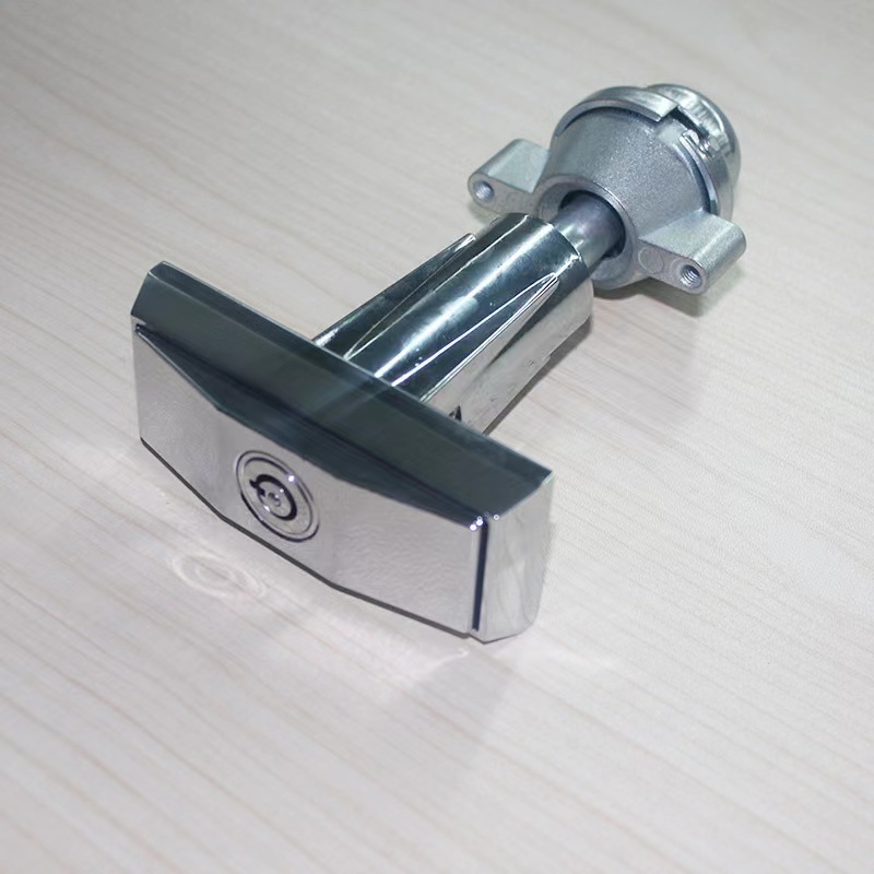 cylinder cam lock T handle zinc alloy ATM vending machine locks and keys  t-handle vending machine locks