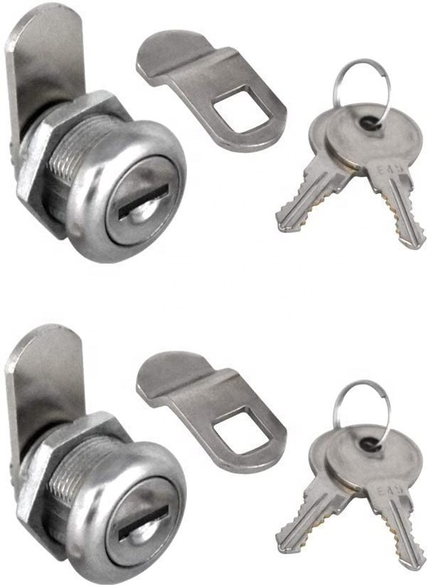 Cabinet Cam Lock Keyed Alike Tool Box Locks Cylinder for Truck Pickup Tool Box Vending Machine Drawer Tool Box Mailbox ATM