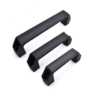 Furniture Knobs Plastic Handle Plastic Door Handles black pull handles door cabinet