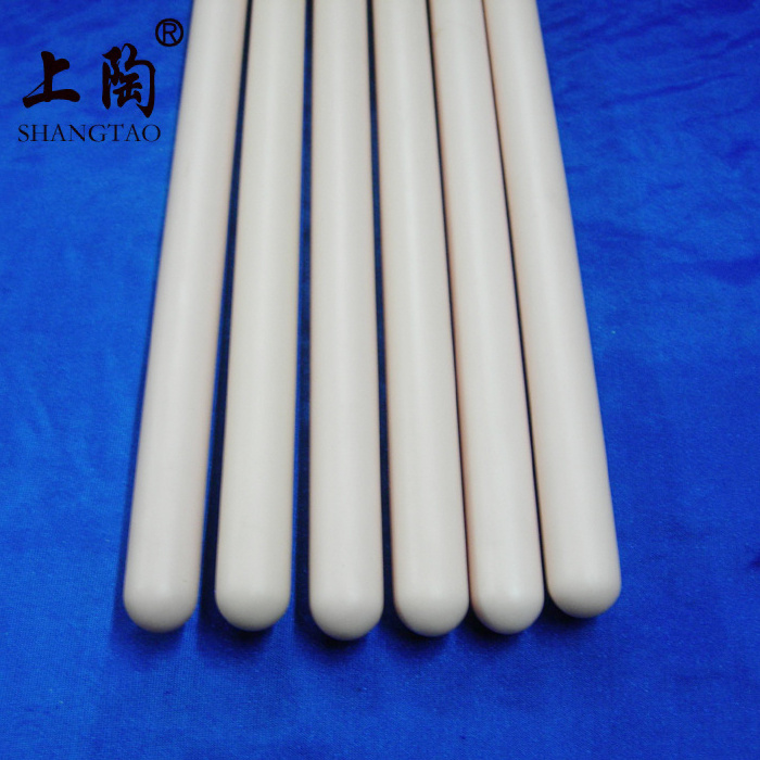 99% Alumina Zirconia Ceramic Rail Guide Industrial Insulating Tube Ceramic Tube