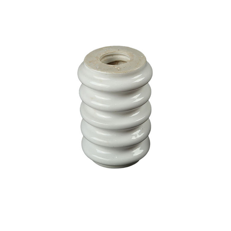 American Standard 53 Series Porcelain Reel Spool Insulator / Ceramic Spool Insulator