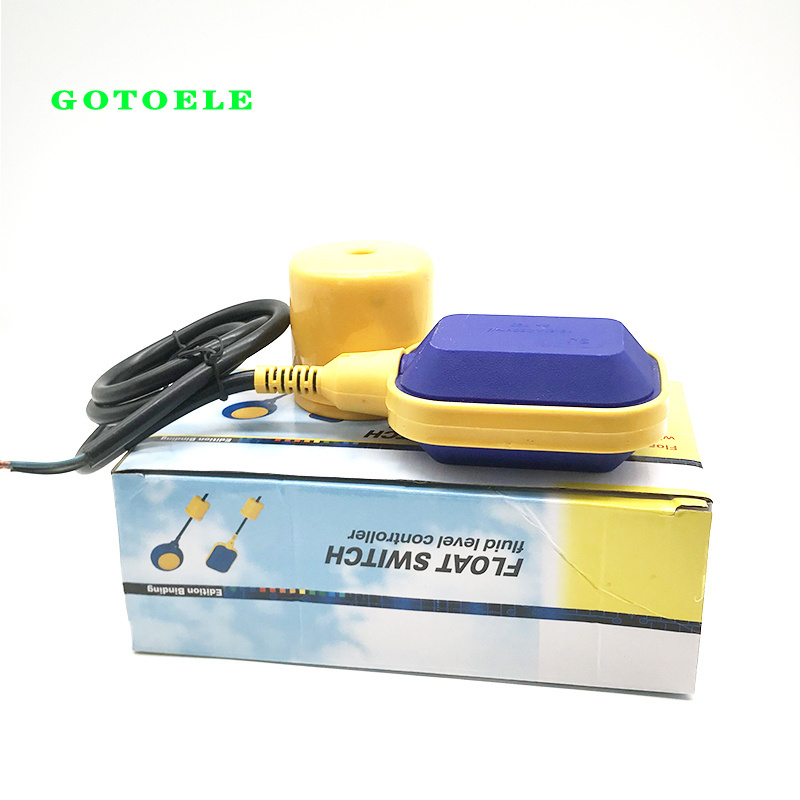 Float switch fluid level controller with weight and cable the wire one meter high quality best selling