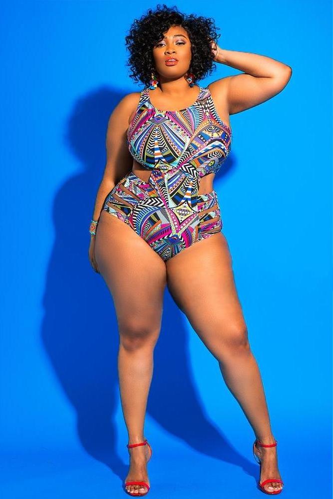 GX9058 Wholesale african print bathing suit 2020 one piece swimsuit plus size swimwear bikini for fat women