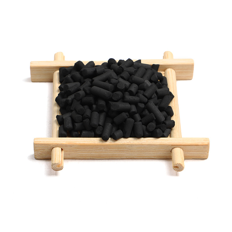 4MM Bulk density 395-420 bamboo carbon activated charcoal pellet