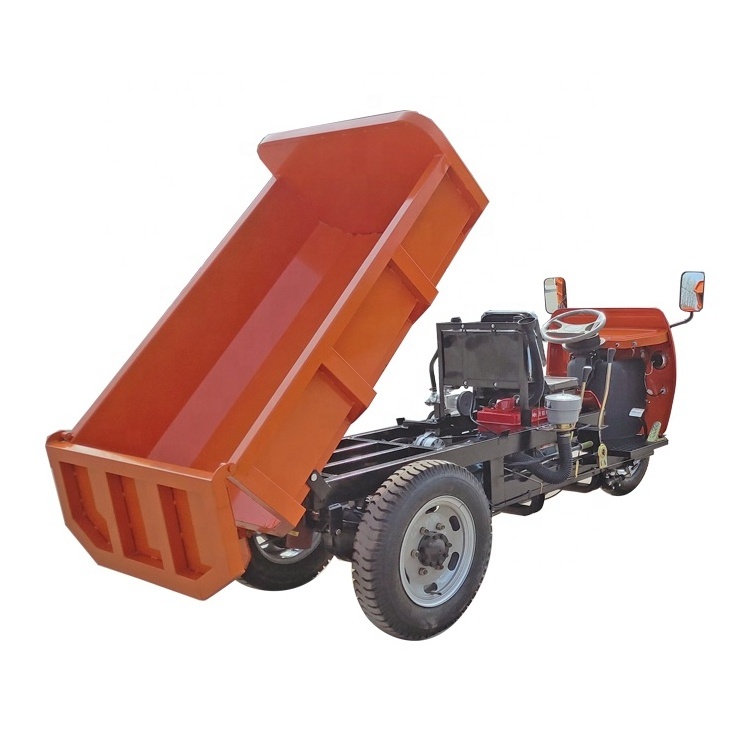 New Diesel Mini Dumper Truck For Sale Mini Dump Truck Chinese Mini Truck Three Wheel With 18HP 22 HP Engine