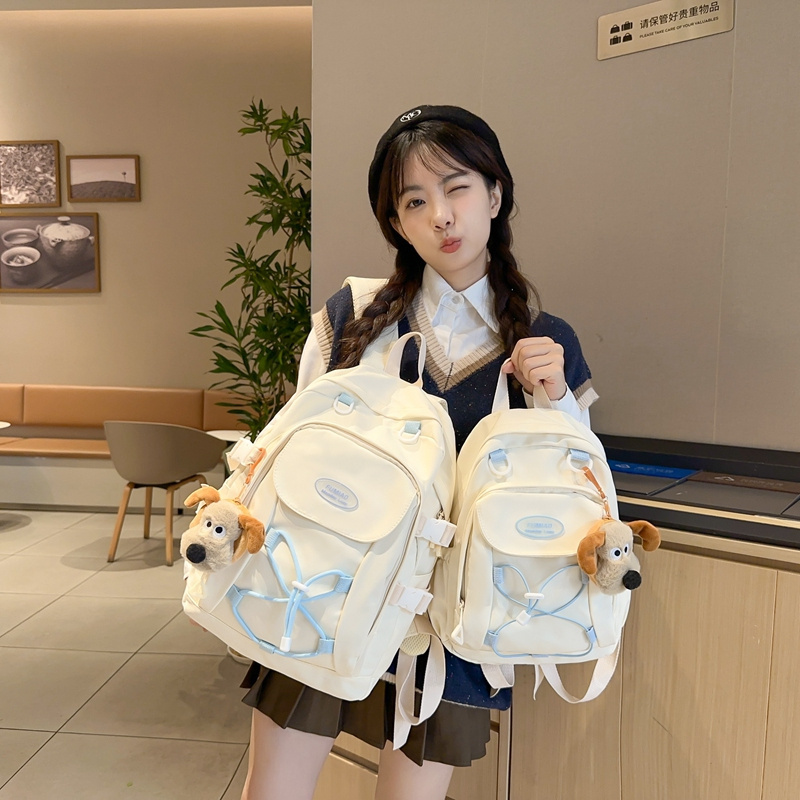 2024 Kawaii Girls Schoolbag Custom Logo Waterproof Student Backpack Mochilas