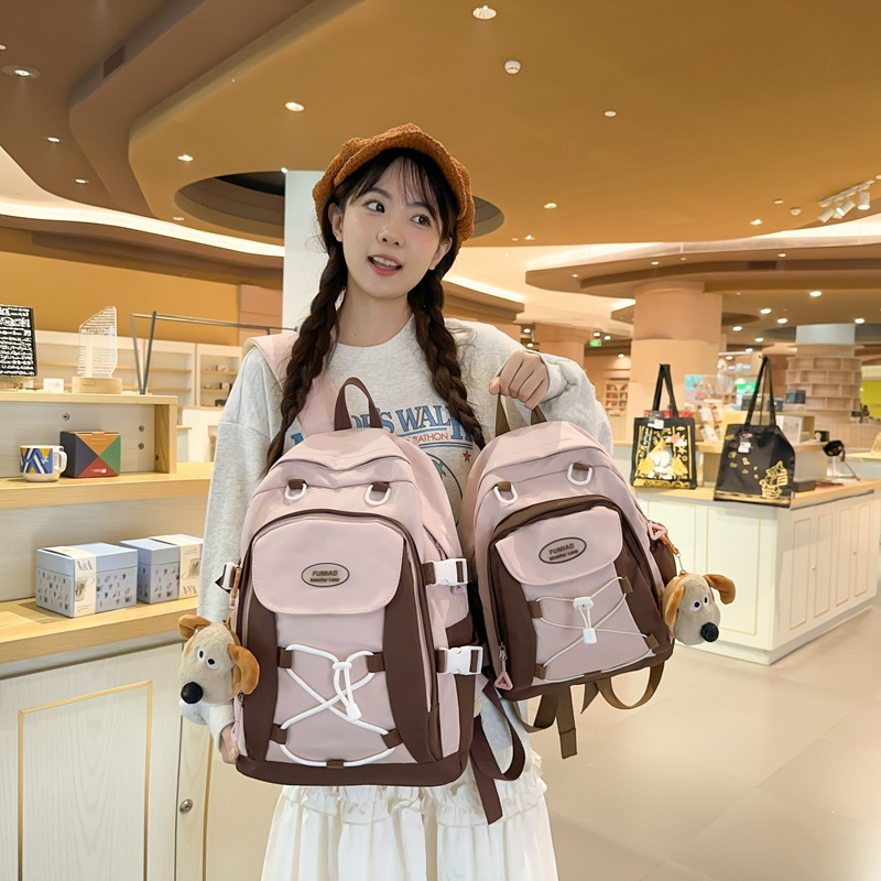 2024 Kawaii Girls Schoolbag Custom Logo Waterproof Student Backpack Mochilas