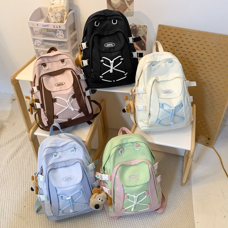 2024 Kawaii Girls Schoolbag Custom Logo Waterproof Student Backpack Mochilas