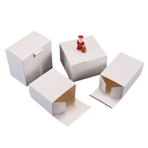 Recycle wholesale white corrugated cardboard box wax coated corrugated small paper boxes for packaging