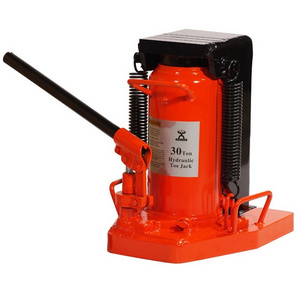 Factory price automatic oil return function hydraulic toe jack alloy steel main shaft manual lifting jacks