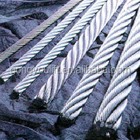 Hot sale 6*7 wire rope PVC coated steel cable galvanized steel wire rope