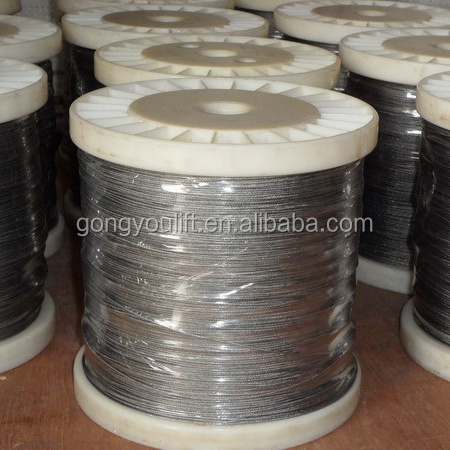 Hot sale 6*7 wire rope PVC coated steel cable galvanized steel wire rope