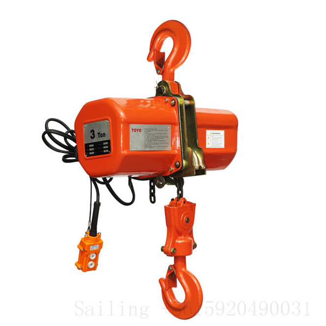 lifting tool electric winch powered chain hoists 110V