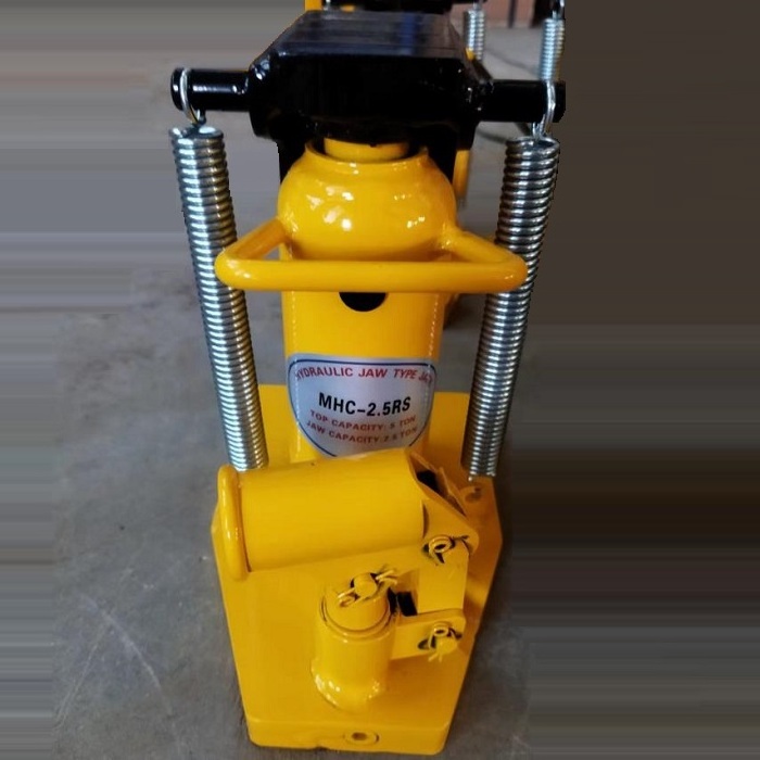 Factory price automatic oil return function hydraulic toe jack alloy steel main shaft manual lifting jacks