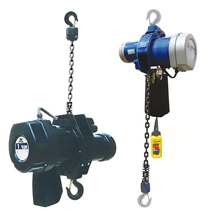 China factory supply electric swing stage hoist zinc plated lift chain electric chain stage hoist for truss