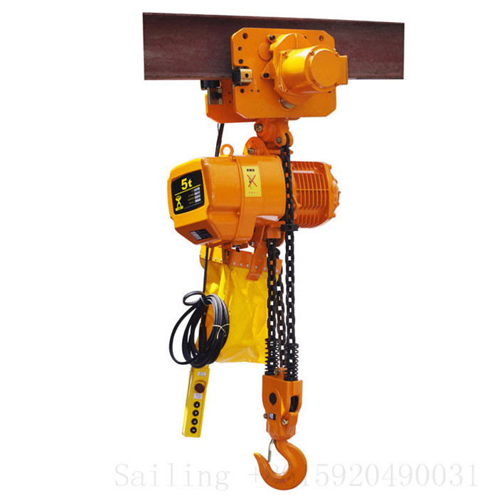 Mini Lift 220v 600/800/1000/1200 Kg Electric Chain Hoist price  small wire rope crane hoist with remote control  winch