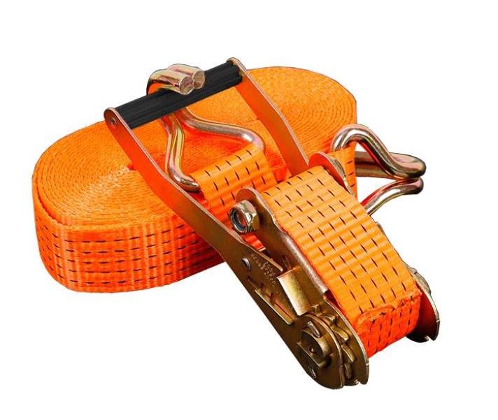 2inch 50mm 4000-5000kgs Tire T Down Tie-down Ratchet Cargo Lashing Belt Ratchet Tie Down Straps