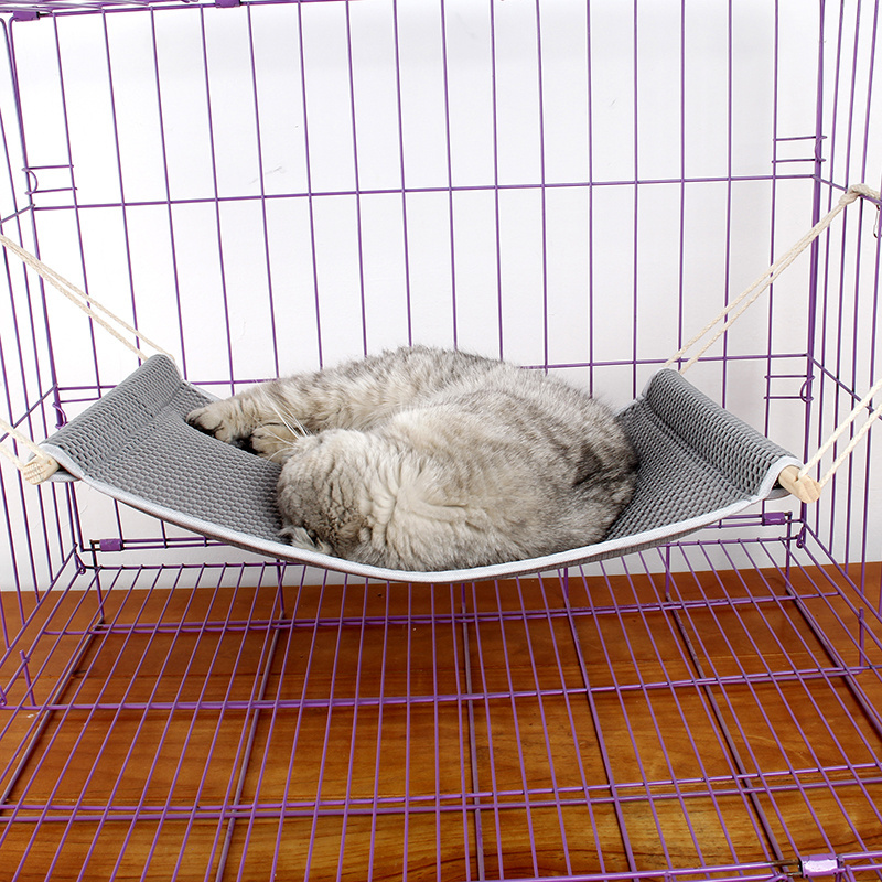 Breathable Pet Cat Dog Hanging Sleeping Bed Soft Mat Swing Bed Play Toys Puppy Hammock