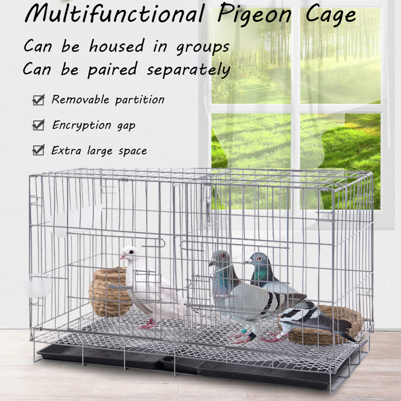 Factory Wholesale Durable Collapsible Home Bird House Pigeon Parrot Cage