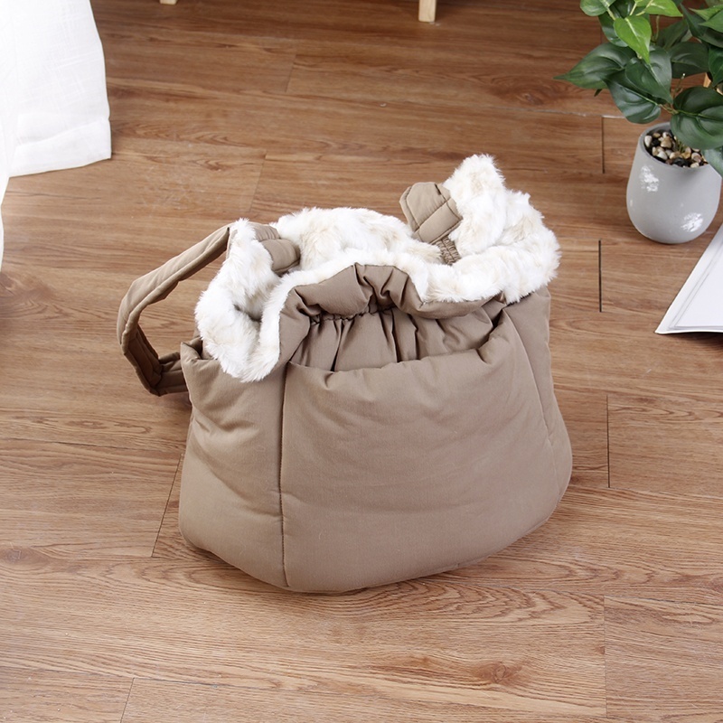 Outdoor Portable Warm Soft Cat Front Hanging Bag Travel Carrier Puppy Chest Bag Pet Backpack