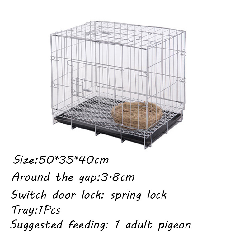 Factory Wholesale Durable Collapsible Home Bird House Pigeon Parrot Cage