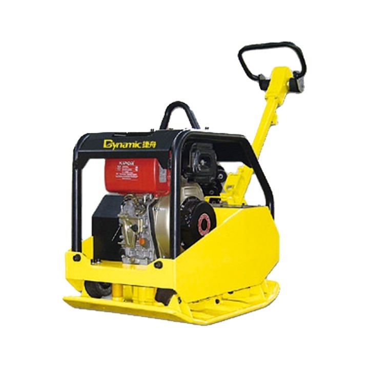 DYNAMIC DUR-500 Gasoline or Diesel Reversible plate compactor clutch vibrating earth compactor