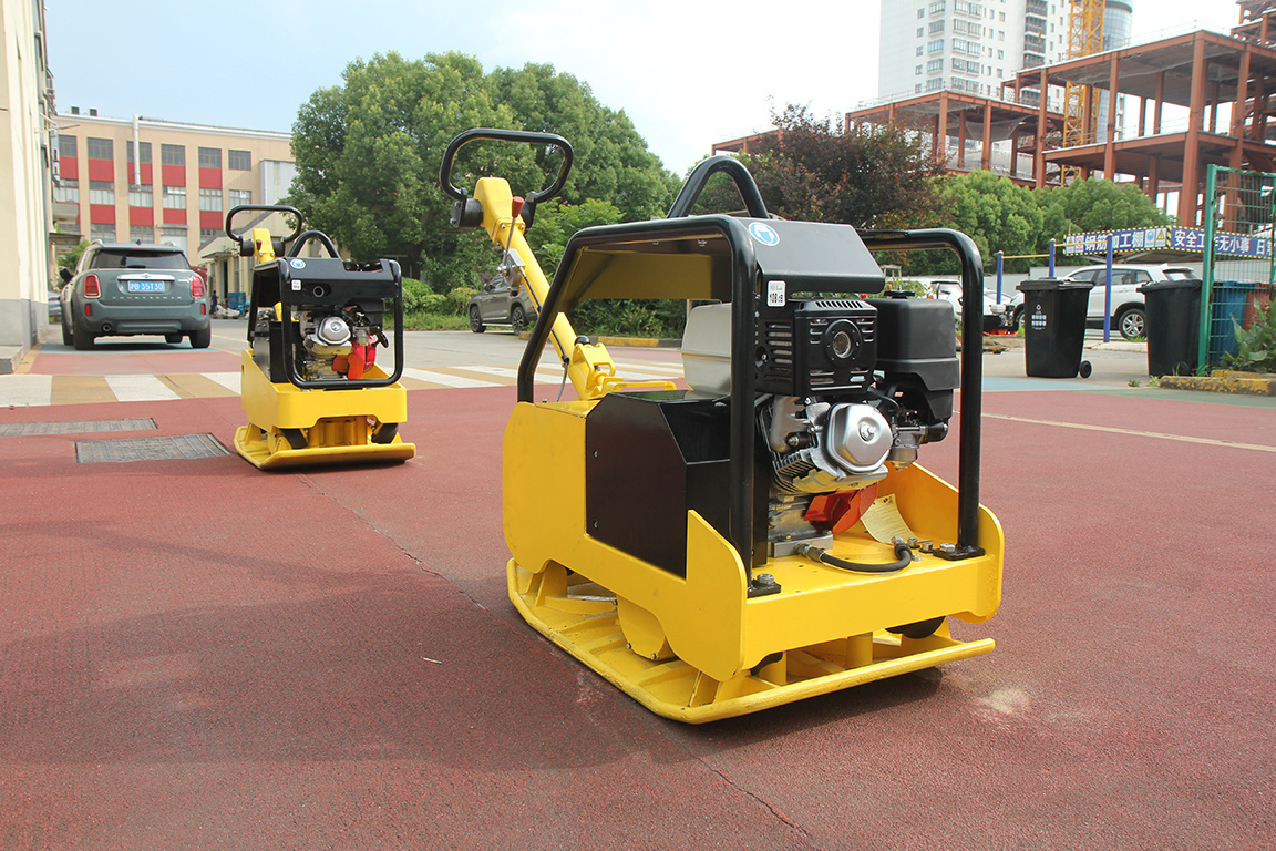 DYNAMIC DUR-500 Gasoline or Diesel Reversible plate compactor clutch vibrating earth compactor