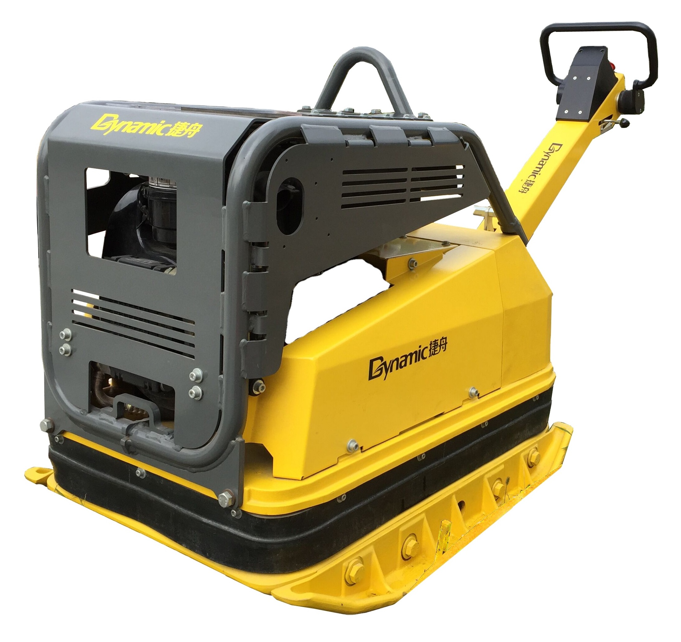 High Durability Compaction Depth Flat Large Reversible Plate Compactor With Heavy Duty Shock Buffer