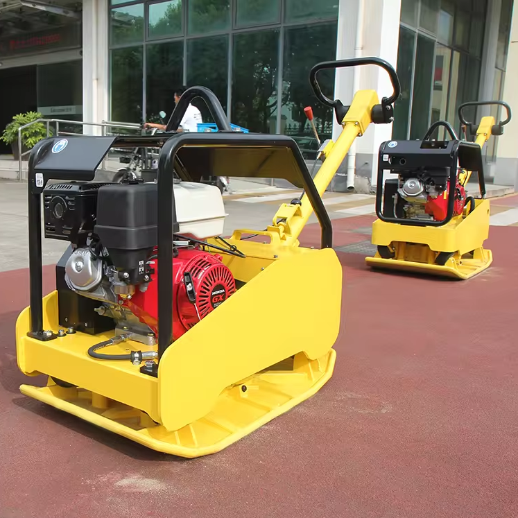 DYNAMIC DUR-500 Gasoline or Diesel Reversible plate compactor clutch vibrating earth compactor