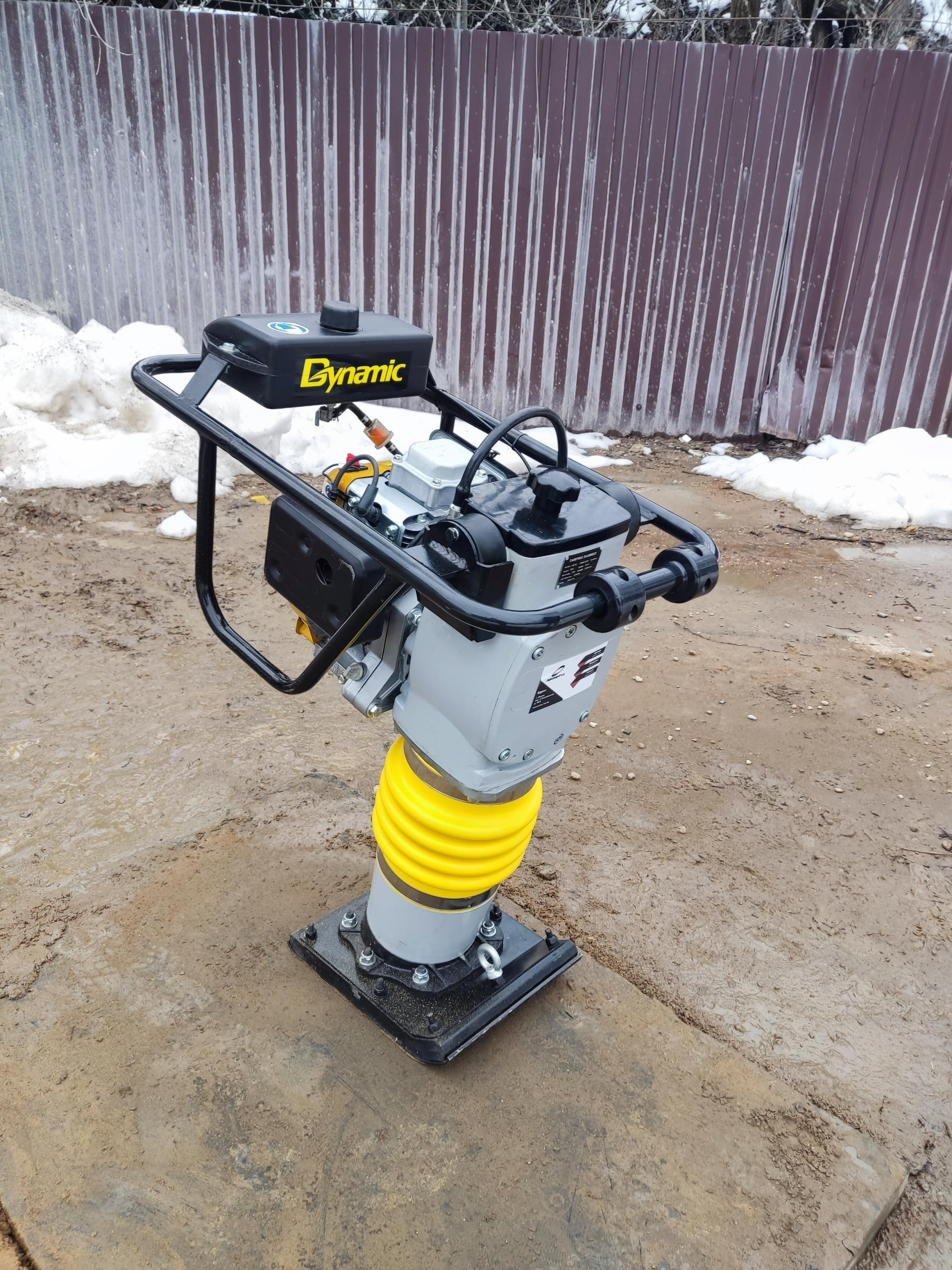 TRE-82 gasoline power earth sand soil impact jumping jack compactor tamper vibrating tamping rammer