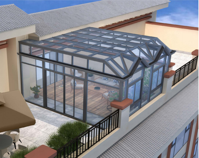 glassroom solarium free standing sunrooms glass houses with Aluminum sunroom tempered glass garden veranda aluminium sunroom