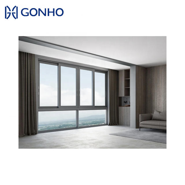 GONHO wholesale new innovations argon gas fills soundproof function kenya aluminum window door sliding window