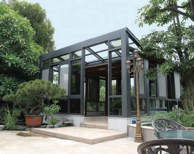 glassroom solarium free standing sunrooms glass houses with Aluminum sunroom tempered glass garden veranda aluminium sunroom