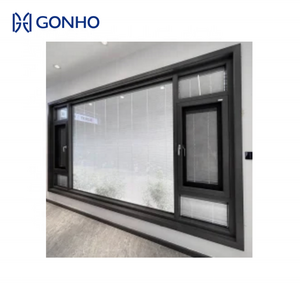 GONHO Plantation Shutter Blades Exterior Shutters Aluminum Louvers Custom Size Aluminum Waterproof High Quality Louver