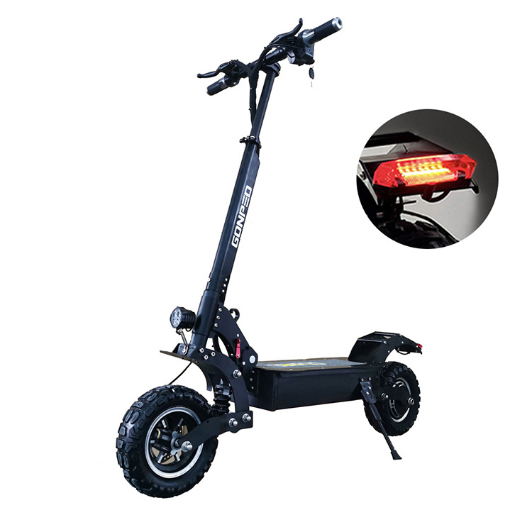 China Dualtron 1200w Motor Powerful Two Wheel 11 Inch Fat Tire Off Road Electric Scooter For Adults