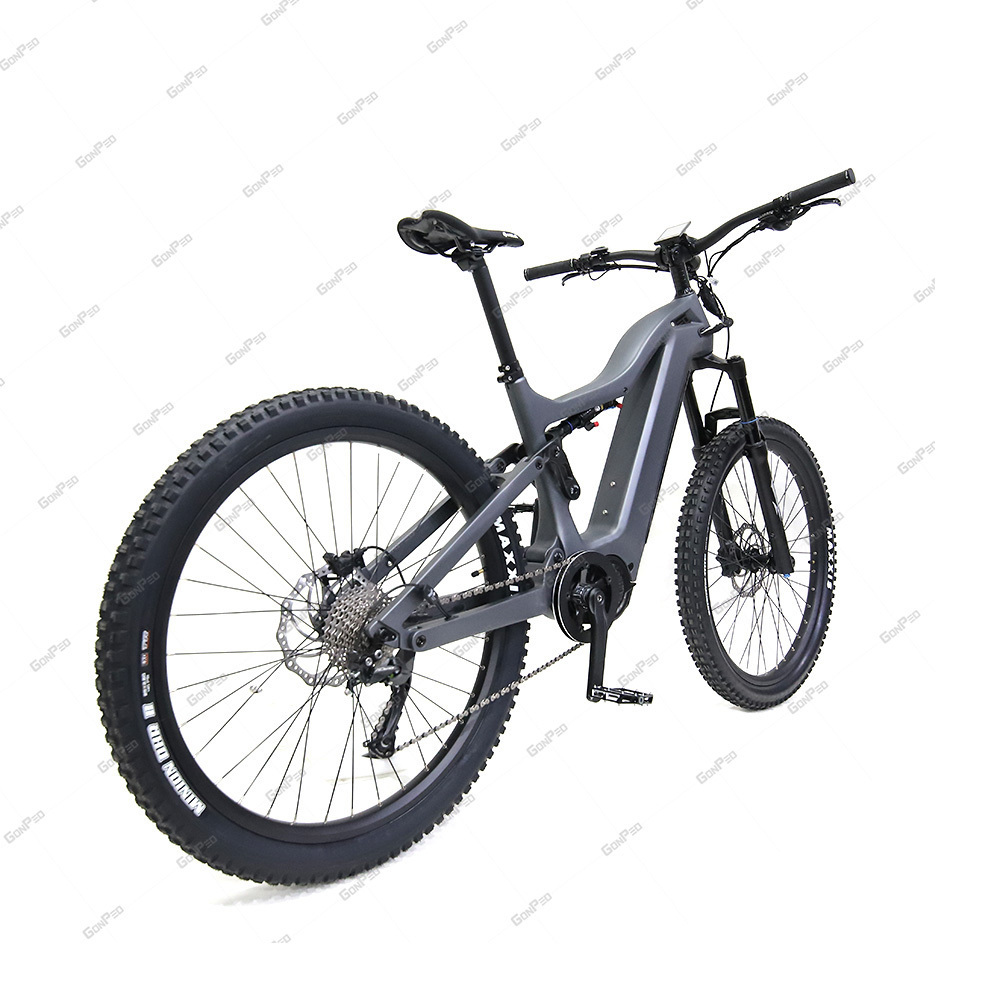 Gonped 1000w ebike full suspension carbon fiber electric mountain bike cadre de vlo lectrique m620 g510