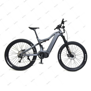 Gonped 1000w ebike full suspension carbon fiber electric mountain bike cadre de vlo lectrique m620 g510