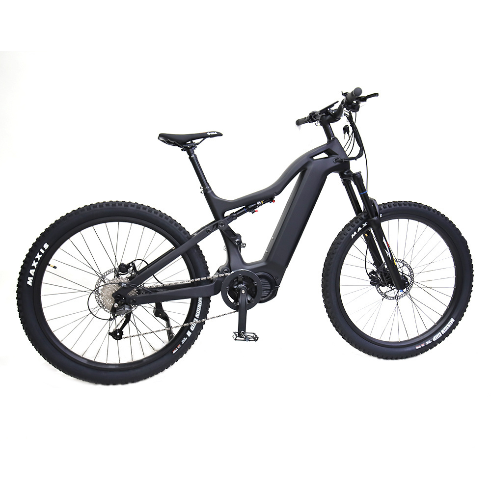 Lightweight carbon fiber frame electric Mountain bike 1000W emtb  29 inch tire m620 motor ebike for adults